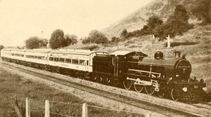 Train express, Bombay, Baroda et Central India Railway