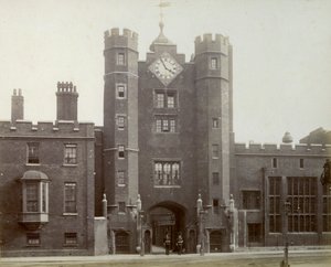 Extérieur du Palais St James, Londres, 1887