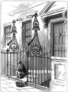 Extincteurs à Berkeley Square, Londres, 1891