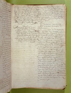 Extrait des registres de la Conciergerie de la condamnation à mort par exécution et brûlage de la marquise de Brinvilliers, avril 1673 - Unbekannt
