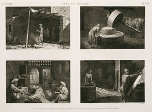 Fabrication, autres industries artisanales diverses, Égypte, vers 1798