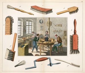 Fabrication, Le fabricant de brosses