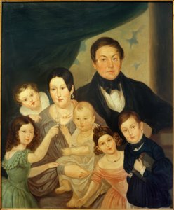 Portrait de famille de Johann von Liebieg