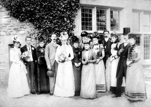 Photo de famille, vers 1882