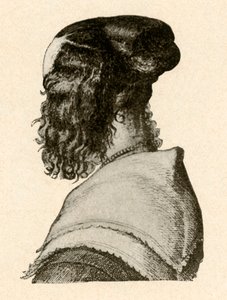 Style de coiffure à la mode, règnes de Charles I et II, vers 1620-1680, 1937