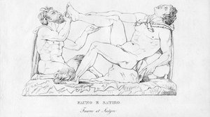 Faune et Satyre, vers 1850
