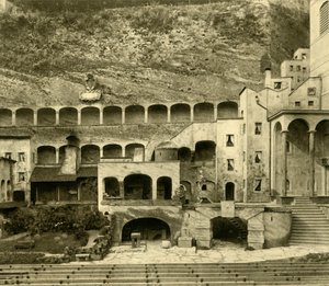 Ville de Faust dans la Felsenreitschule, Salzbourg, Autriche, vers 1935