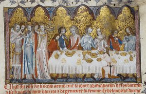 Festin à la cour du roi Arthur, 13e siècle - Unbekannt
