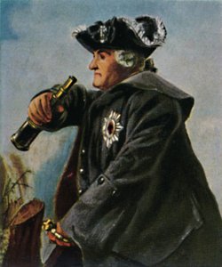 Feldmarschall Keith 1696-1758. - Peinture de Menzel, 1934