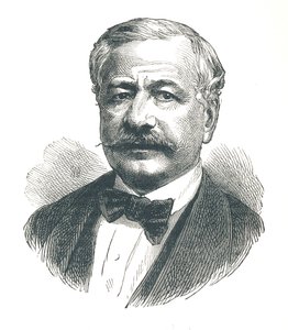 Ferdinand de Lesseps, diplomate français et développeur du canal de Suez
