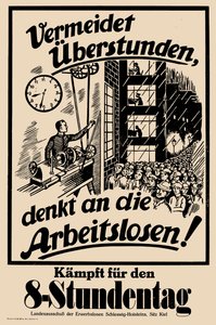 Lutte pour la journée de huit heures - Unbekannt