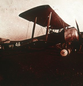 Avion de chasse au décollage, vers 1914-1918 - Unbekannt