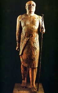 Statue figurine, Égypte, 5e dynastie - Unbekannt