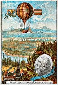 Première tentative de Guyton de Morveau pour diriger un ballon, Dijon, France, 1784