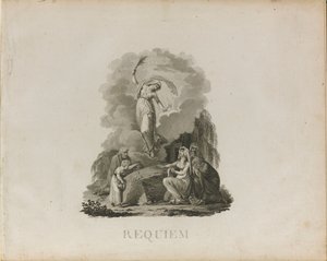 Première édition du Requiem en ré mineur, K. 626 par Wolfgang Amadeus Mozart, vers 1800 - Unbekannt