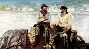 Pêcheurs, ville de pêche de Mölle, sur les promontoires de Kullen dans le Kattegat, Suède, vers 1923