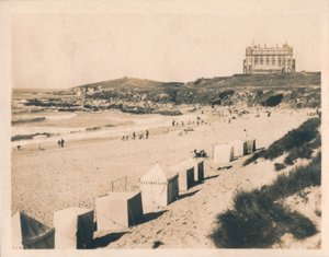 Plage de Fistral - Newquay, 1927