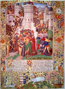 Flavius Josèphe devant Titus, au siège de Jérusalem, 70