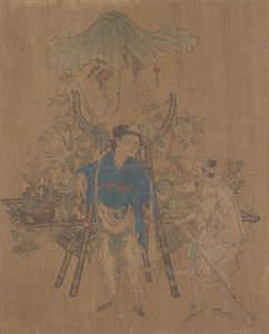 Vendeur de fleurs