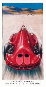 Flying Spray, capitaine G. E. T. Eyston, 1938 - Unbekannt