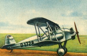 Biplan Focke-Wulf S 24 A Kiebitz, années 1920, 1932