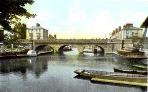 Folly Bridge, Oxford, 20e siècle