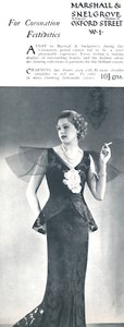 Pour les festivités du couronnement - Marshall & Snelgrove, 1937