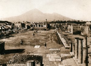 Foro civile, Pompéi, Italie, vers 1900