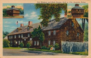 Fort Western et Block Houses, Augusta, Maine