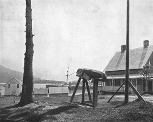 Fort Wrangell, Alaska, USA, vers 1900