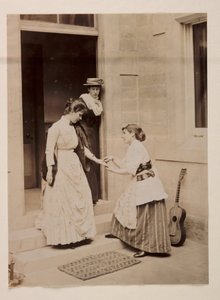 La diseuse de bonne aventure, vers 1895 - Unbekannt