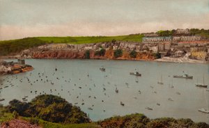 Fowey depuis Polruan, vers 1930 - Unbekannt