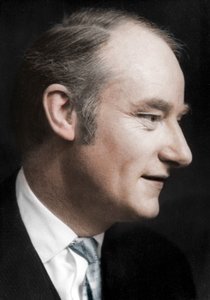 Francis Harry Compton Crick, microbiologiste britannique, vers 1962