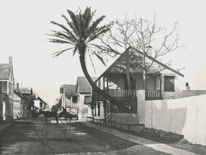 Francis Street, St Augustine, USA, 1895
