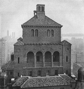 Bâtiment des clubs de fraternité, New York, 1924
