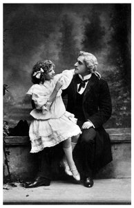Fred D Daviss et Flossie Hale Daviss, acteurs, c1890-1919