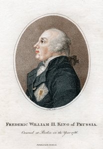 Frédéric-Guillaume II, Roi de Prusse, 1786-1797 vers 1810 - Unbekannt