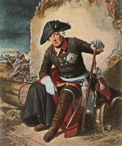 Frédéric le Grand après la bataille de Kolín, 18 juin 1757, 1936