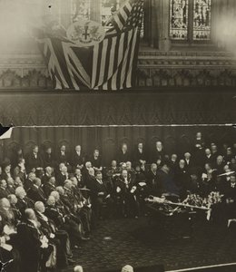 Liberté de la ville de Londres conférée à Theodore Roosevelt au Guildhall, Londres
