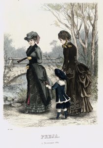 Freja- illustrerad skandinavisk modetidning 1882, illustration nr 21