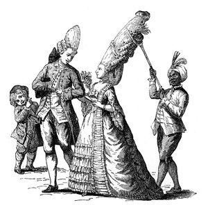 Costume français, 1885