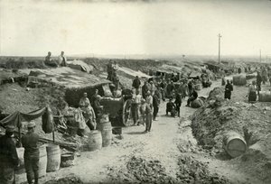 Cuisines de campagne françaises derrière la ligne de front