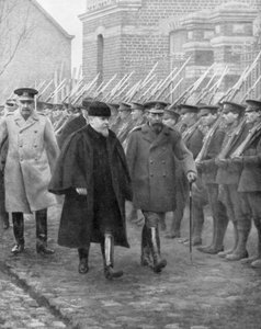 Le président français Raymond Poincaré et le roi George V, décembre 1914 - Unbekannt