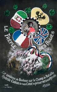 Carte postale française de la Première Guerre mondiale, 1914-1918