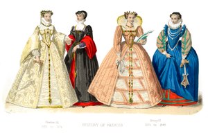 Costume français : Charles IX, Henri III, 1882