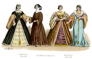Costume français : François Ier, 1882