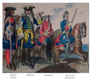 Tenue militaire française, 1704 - Unbekannt