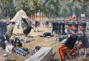 Manœuvres militaires françaises : secouristes, 1897 - Unbekannt