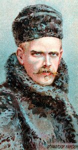 Fridtjof Nansen 1861-1930, explorateur arctique norvégien, scientifique et diplomate, 1915