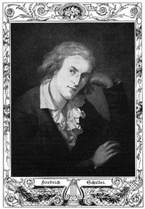 Friedrich Schiller, poète, philosophe, historien et dramaturge allemand, 1900